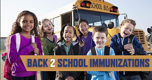 Back to School Immunizations Image