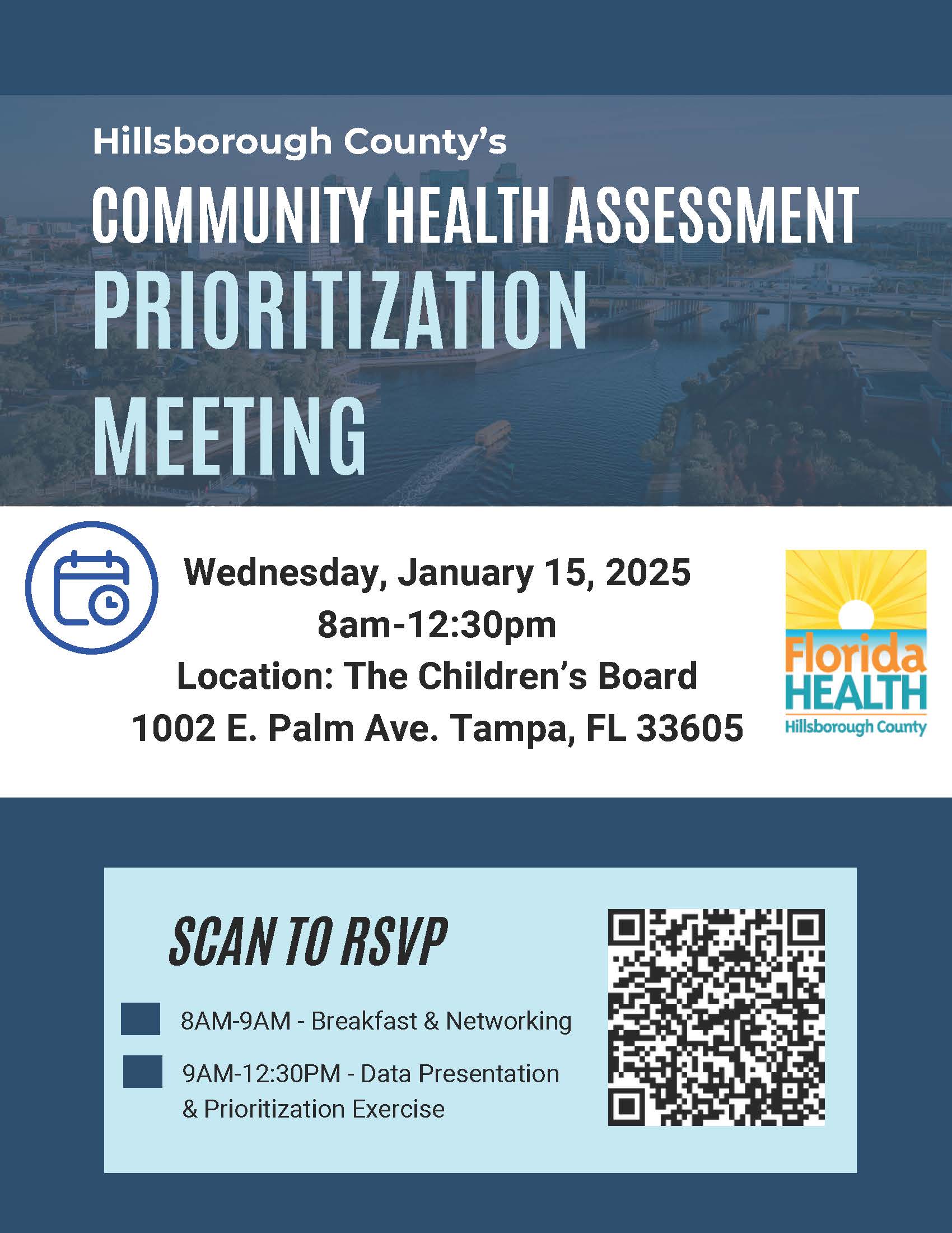 DOH Hillsborough Prioritization Meeting Flyer. Click image for text accessible version.