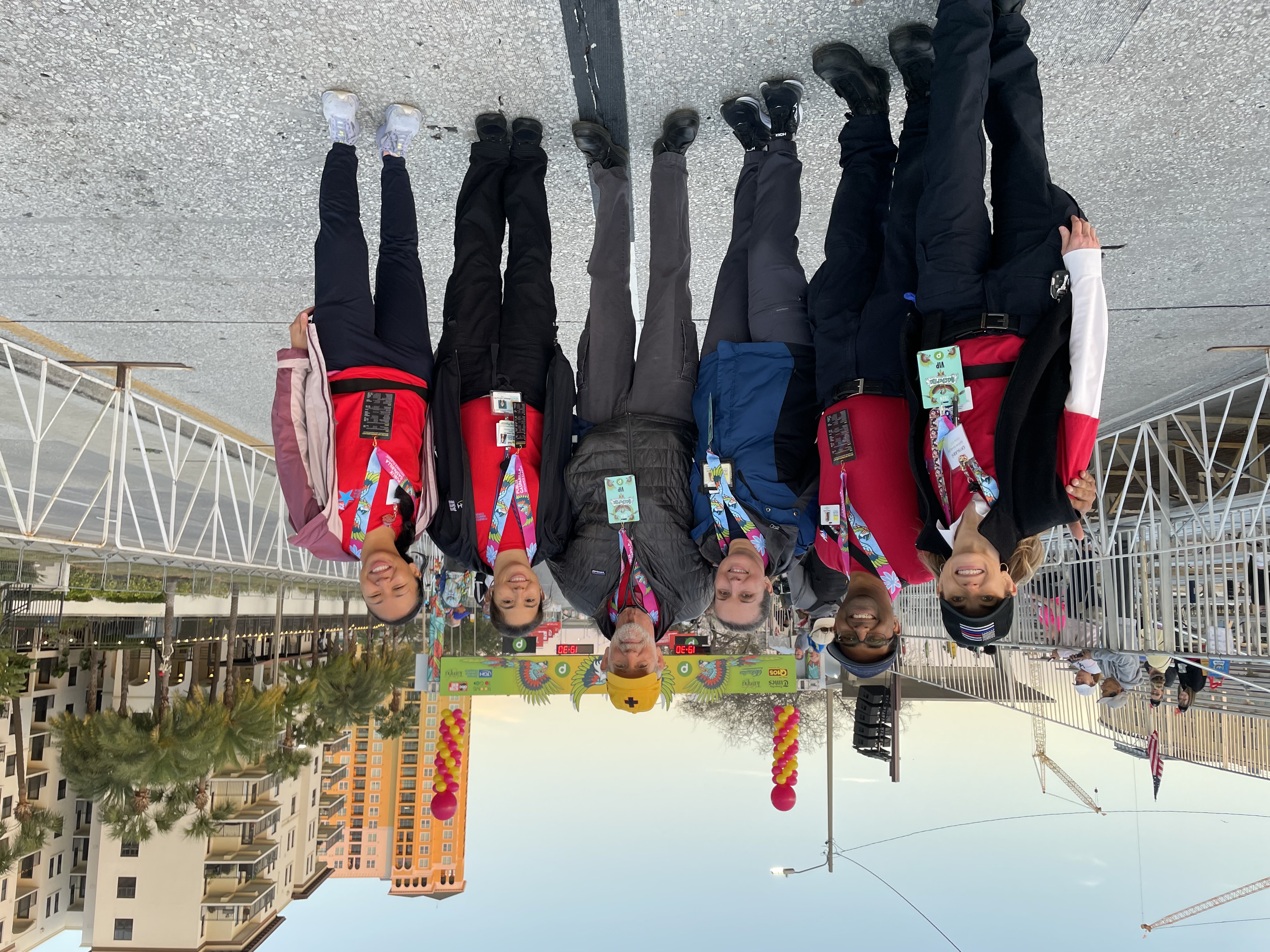 A photo of the Hillsborough MRC Team at the Gasparilla Races