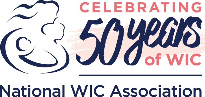 50 years of WIC celebration graphic