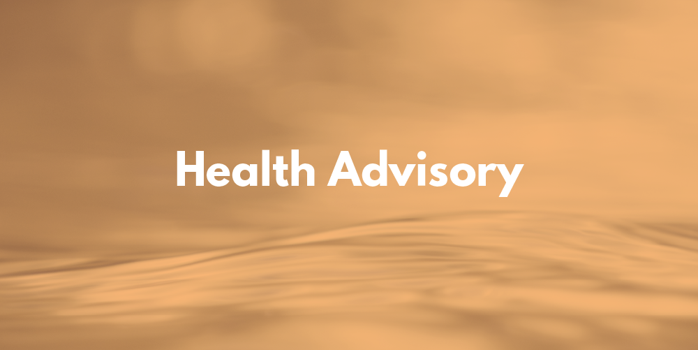 Image Indicating Health Advisory
