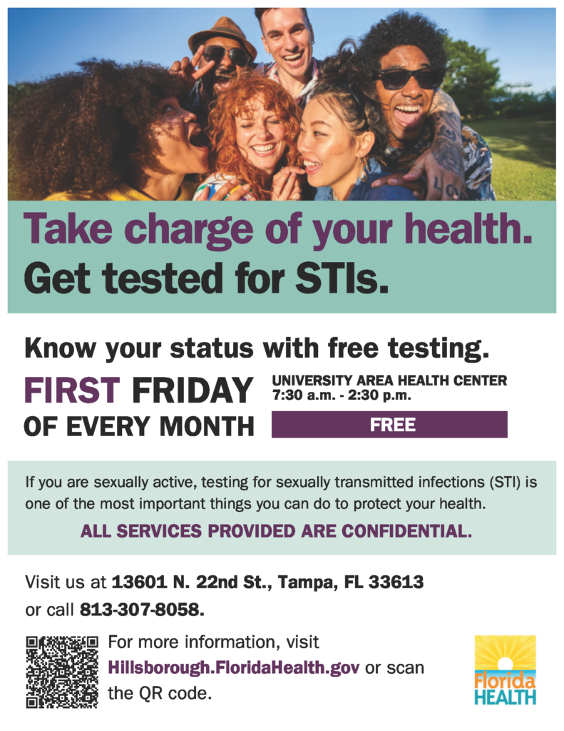 STD Clinic Free Testing Flyer Approved 10.2025
